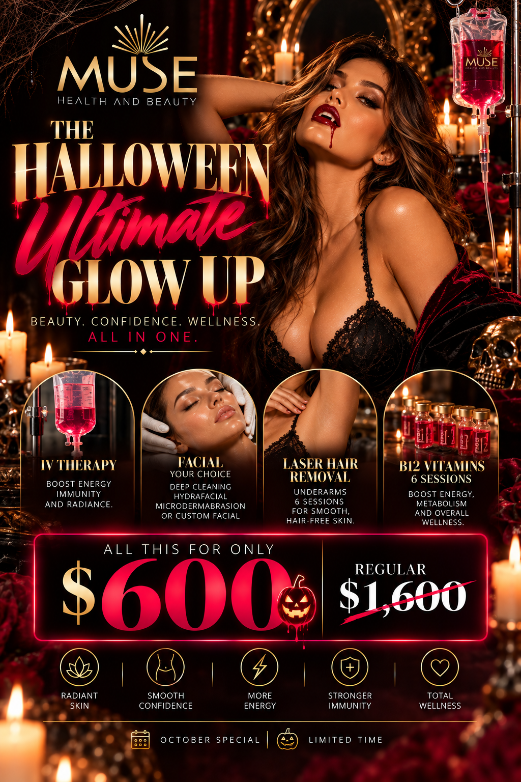 Halloween Glow Up Wellness Special