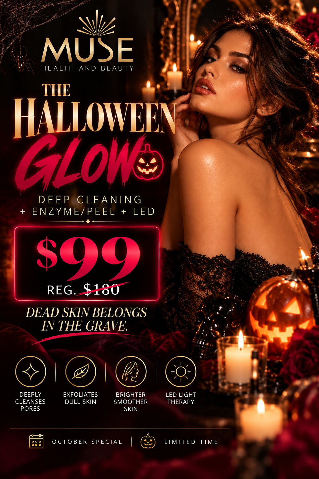 Muse Halloween Glow Spa Special